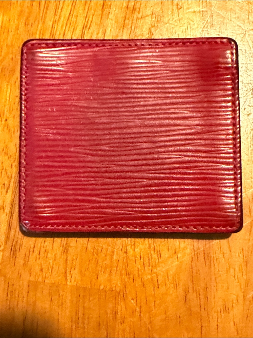 Louis Vuitton Red Epi Leather Change wallet - Picture 8 of 13
